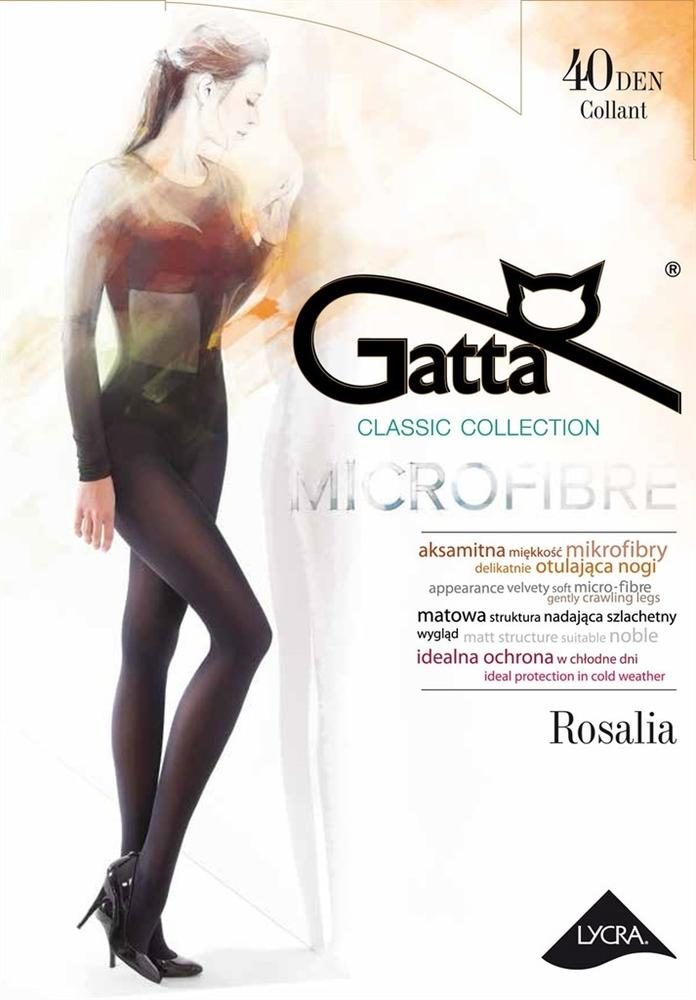 GATTA ROSALIA 40 - RAJSTOPY DAMSKIE MIKROFIBRA 40 DEN - 000.844