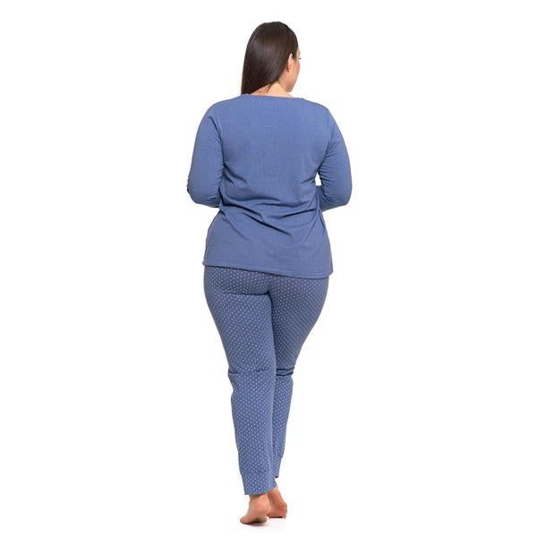 MORAJ PIŻAMA NOCNA DAMSKA PLUS SIZE PDD5800-003 - AW2024/25