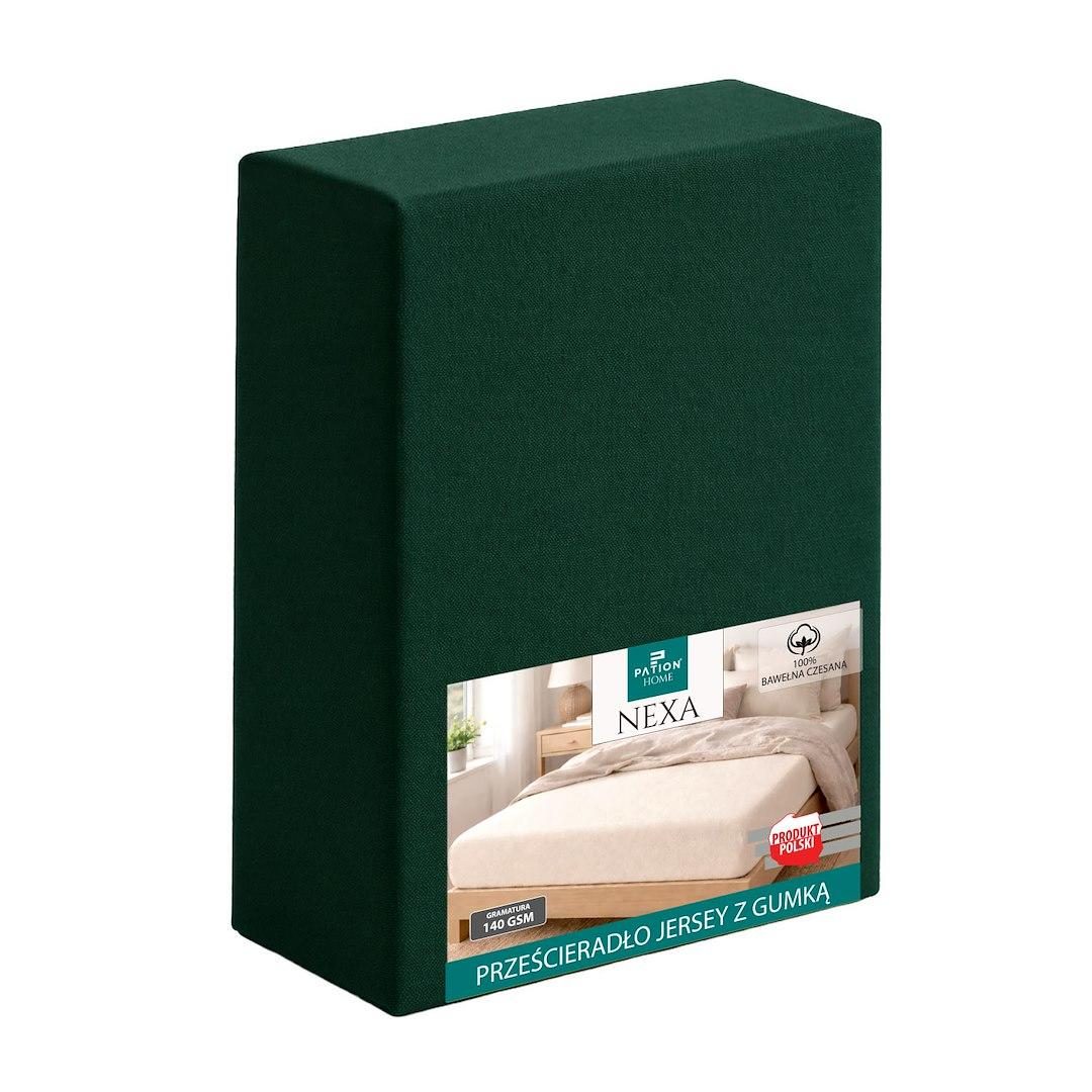 PATION PRZEŚCERADŁO JERSEY 140 GSM BUTELKOWA ZIELEŃ NEXA 765645, 765706, 765768, 765829, 765881