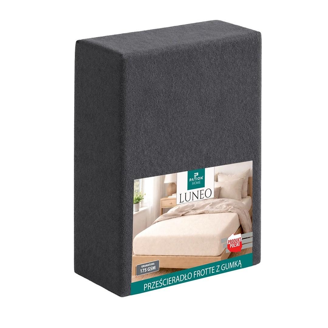 PATION PRZEŚCIERADŁO FROTTE 175 GSM GRAFIT LUNEO 765331, 765393, 765454, 765515, 765577