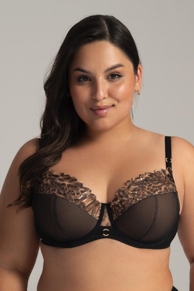 AVA BIUSTONOSZ PÓŁUSZTYWNIANY AV 2143 CLASSY BLACK