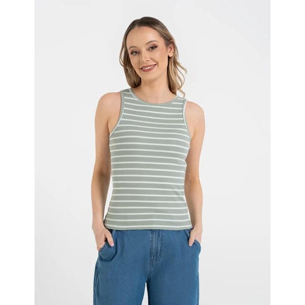 MORAJ KOSZULKA TANK TOP W PRĄŻEK BD900-322