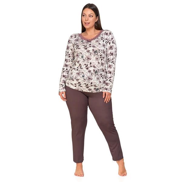 MORAJ PIŻAMA NOCNA DAMSKA PLUS SIZE PDD5500-004 - AW2024/25