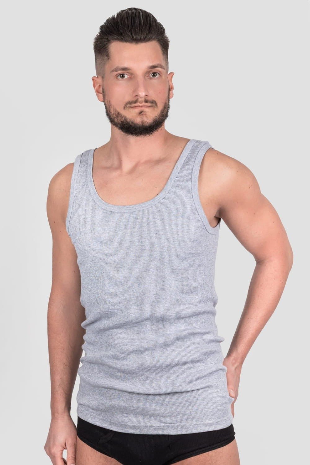 PODKOSZULEK MĘSKI MELANGE 0826-2 RAM R.5XL