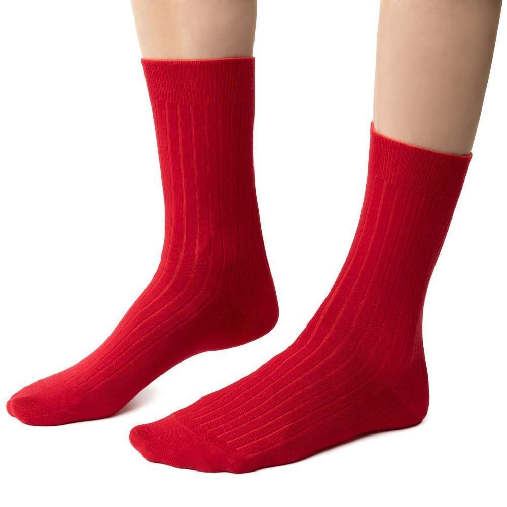 STEVEN SKARPETY BEZUCISKOWE W PRĄŻEK MERINO WOOL 130