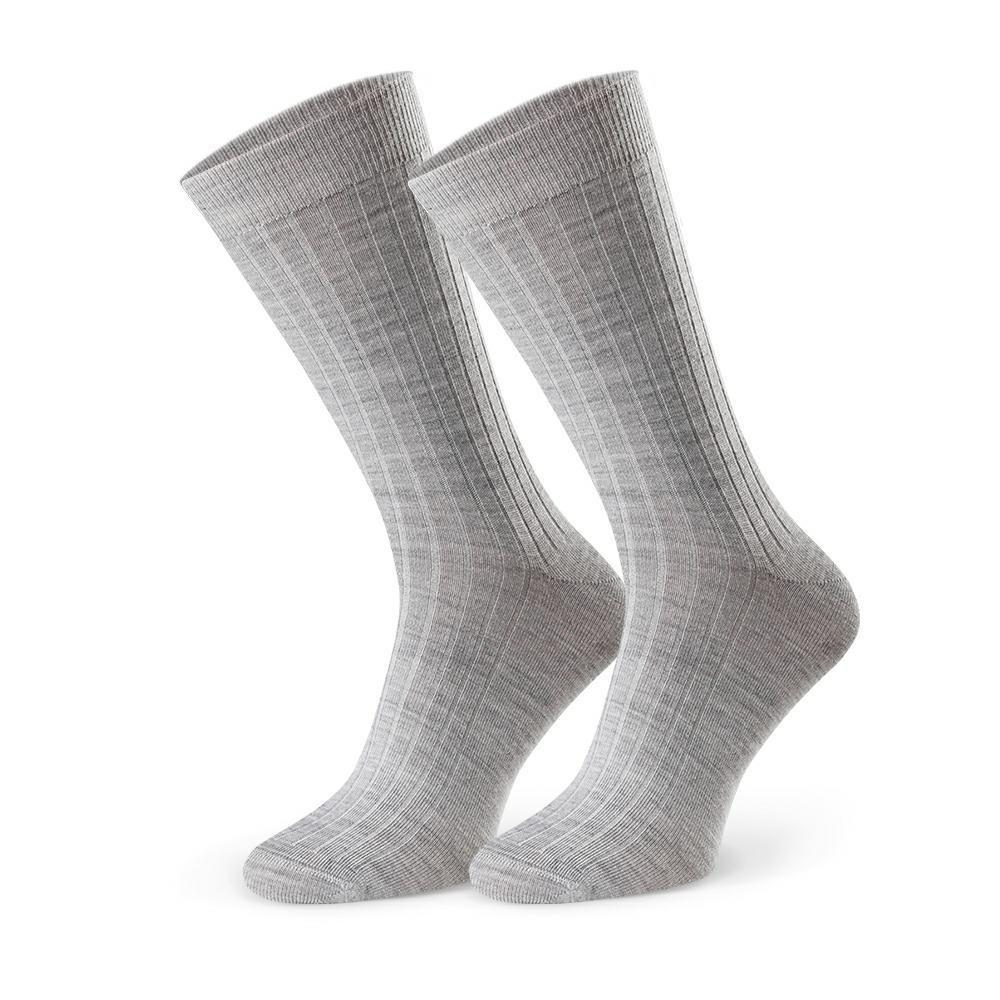 STEVEN SKARPETY BEZUCISKOWE W PRĄŻEK MERINO WOOL 130