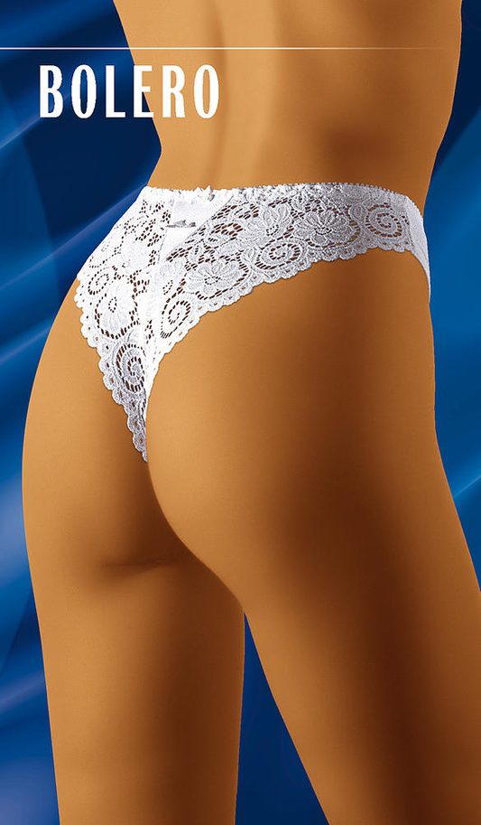WOLBAR STRINGI Z KORONKĄ BOLERO