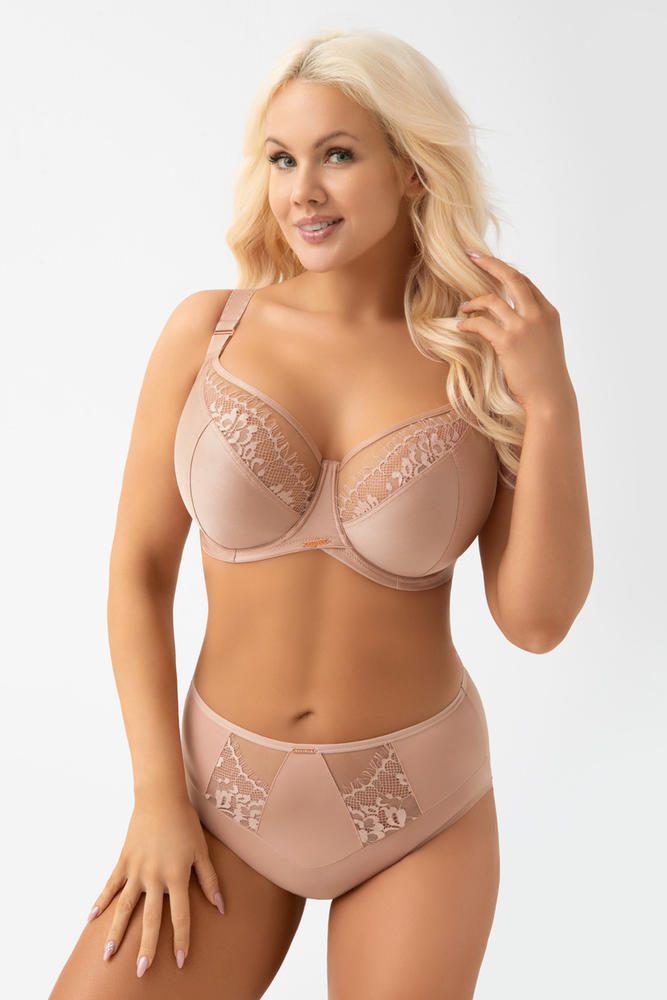 GORSENIA BIUSTONOSZ MIĘKKI BIG EVIA K937 CAPPUCCINO