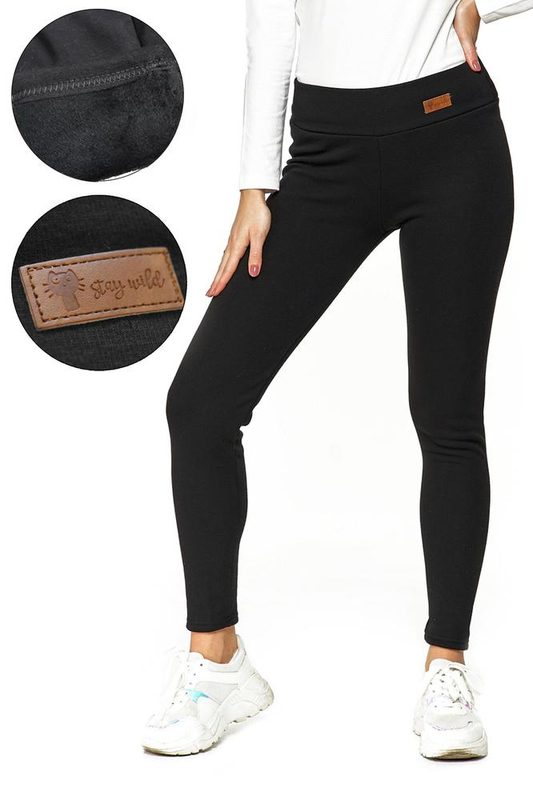 MORAJ LEGGINSY DAMSKIE PLUS SIZE OCIEPLANE RDL2300-002