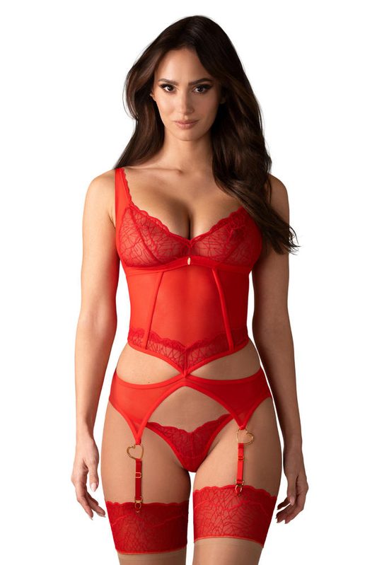 OBSESSIVE CUPIDE DESIR GORSET I STRINGI