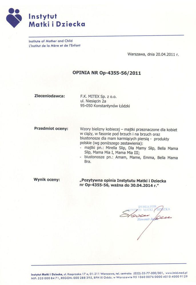 MITEX BIUSTONOSZ EMMA