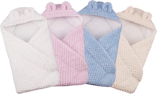 DUETBABY BECIK ROŻEK Z KAPTURKIEM SOFT KOD 655