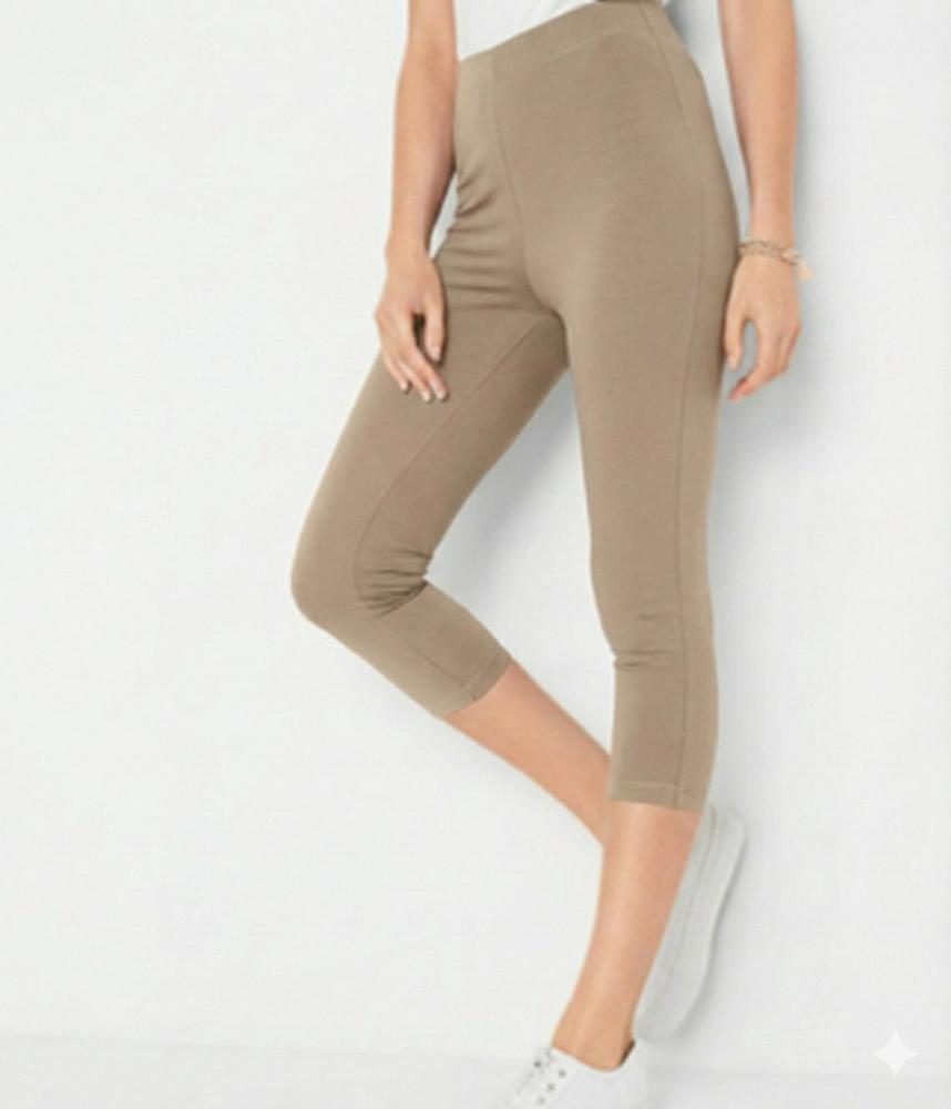NOVITI LEGGINSY GŁADKIE LE002 3/4