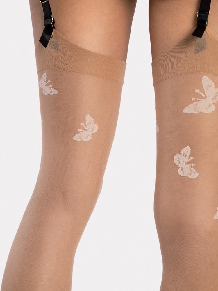 O4111 - POŃCZOCHY FARFALLE 20 EN - Linia SENSUAL - FIORE AW23/34