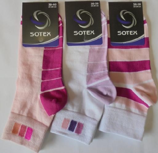 SOTEX SKARPETY JEANS  Z LYCRĄ