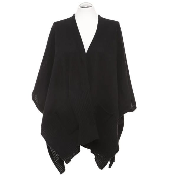 MORAJ STYLOWE PONCZO DAMSKIE Z KIESZENIAMIA DS2800-001