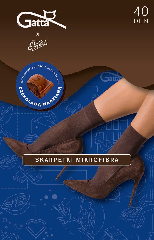 GATTA & WEDEL MIKROFIBRE SOCKS 40 DEN 00A.824