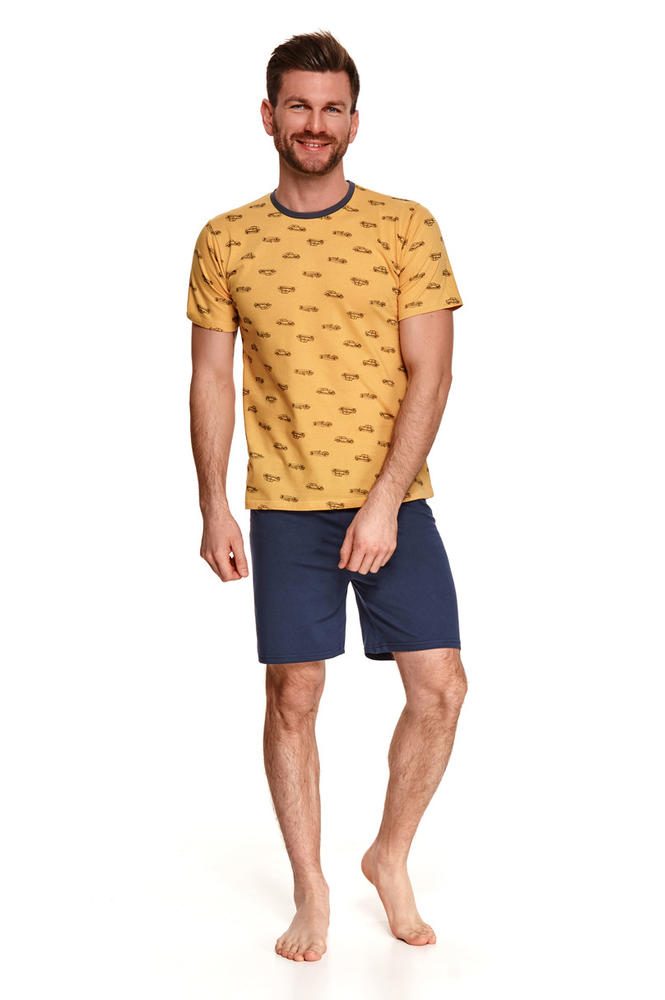 072 PIŻAMA MĘSKA MAX KRÓTKA S-2XL - SS2021