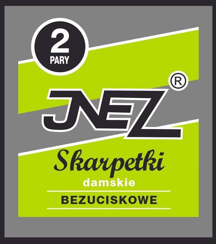 INEZ SKARPETKI DAMSKIE ELASTIL 20 DEN 2 PARY WOREK