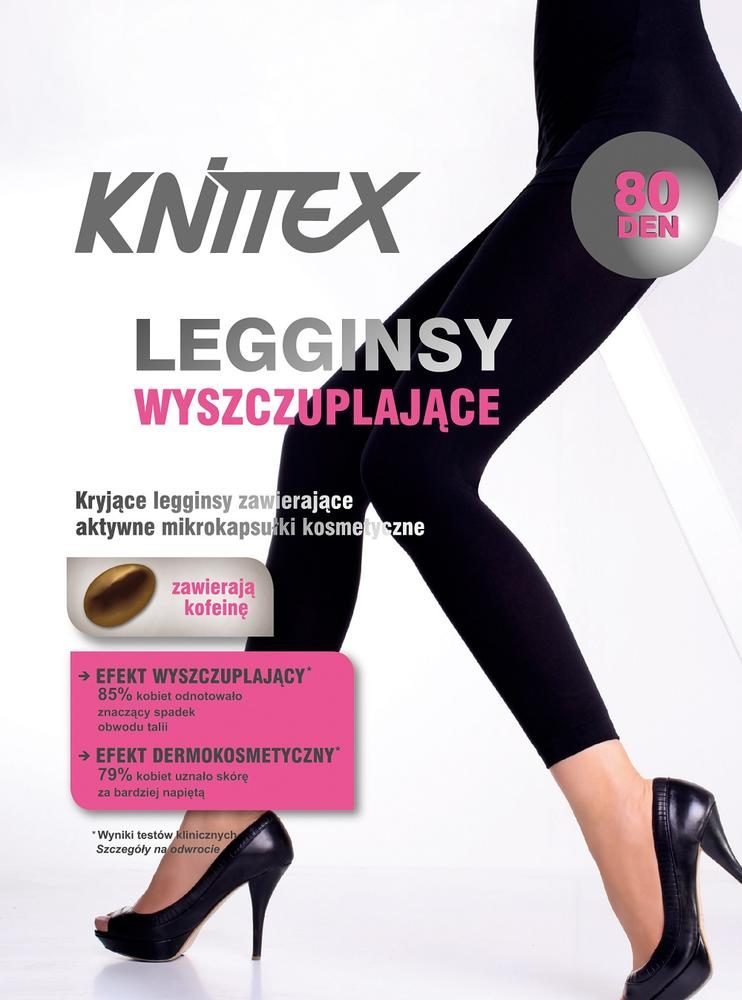 KNITTEX LEGGINSY WYSZCZUPLAJĄCE KRYJĄCE 80 DEN Z MIKROKAPSUŁKAMI