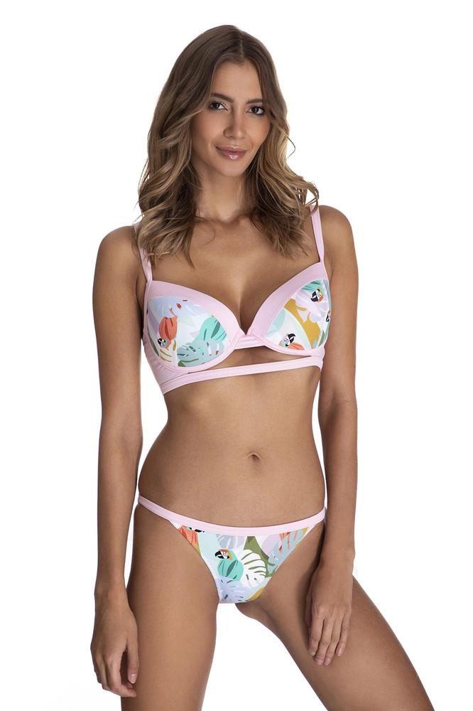 PRIMO DWUCZĘŚCIOWY KOSTIUM KĄPIELOWY BIKINI USZTYWNIANE MISKI PUSH-UP I FIGI Z NISKIM STANEM 192
