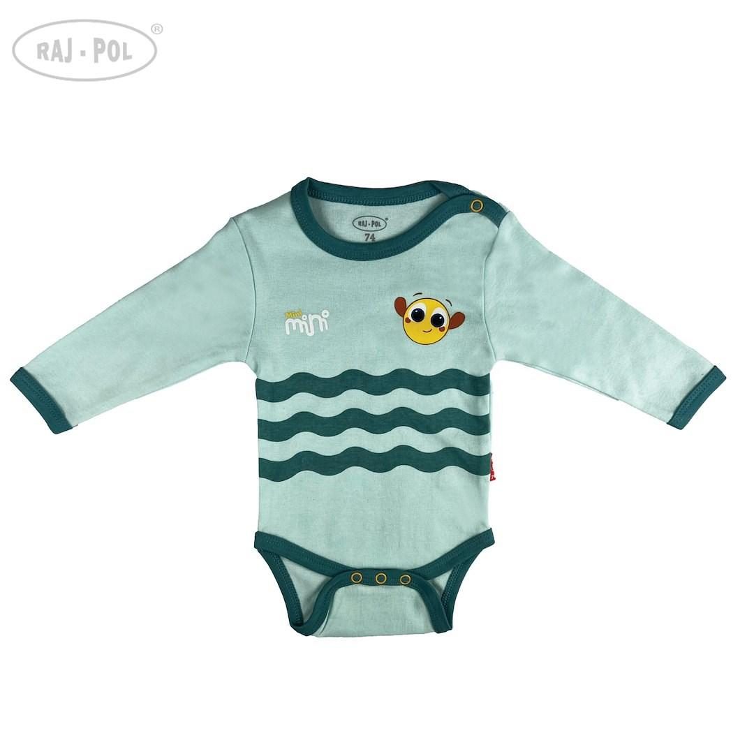RAJ-POL BODY DZIECIĘCE Z DŁUGIM RĘKAWEM WAVES MINI PEK-BOD005