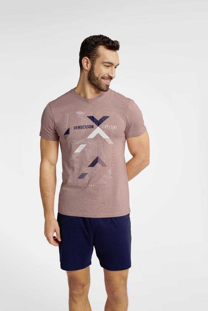 PIŻAMA MĘSKA FLUX 40677 - HENDERSON SS23