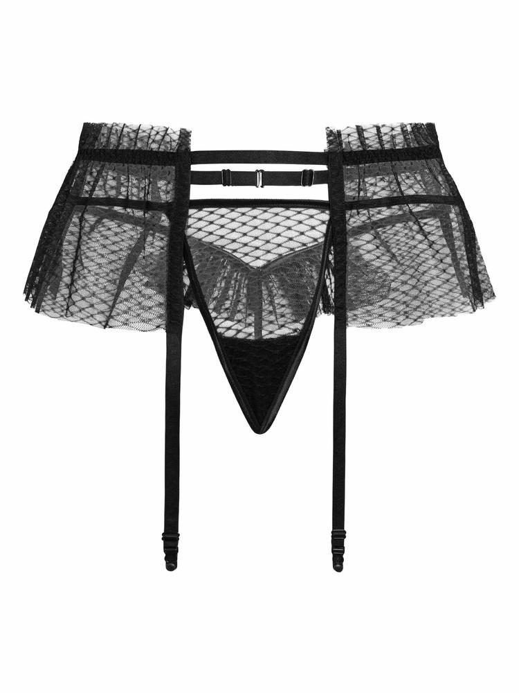 FIORE O8019 - PAS DO POŃCZOCH ORAZ MAJTKI TYPU STRINGI MIRACOLO - SENSUAL 2024