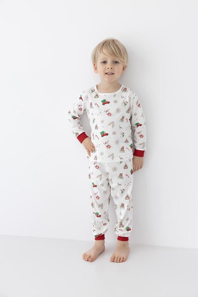 PIŻAMA SENSIS KIDS MAURICE/SAMANTHA CHRISTMAS DŁ RĘKAW