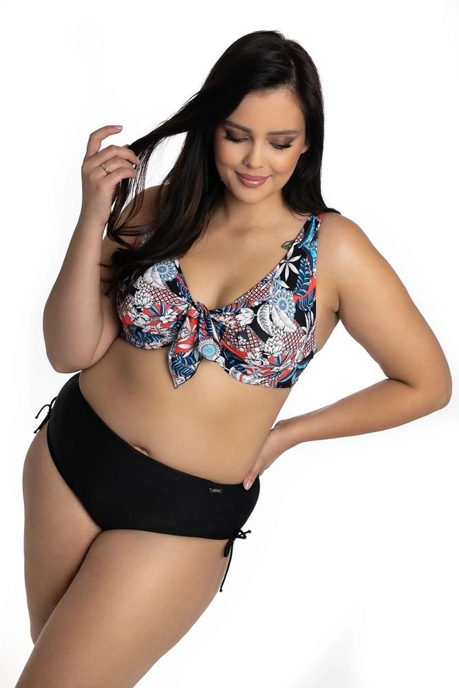 PRIMO DWUCZĘŚCIOWY KOSTIUM KĄPIELOWY PLUS SIZE MODELUJĄCY MIĘKKIE MISKI I MAJTKI Z WYSOKIM STANEM 615
