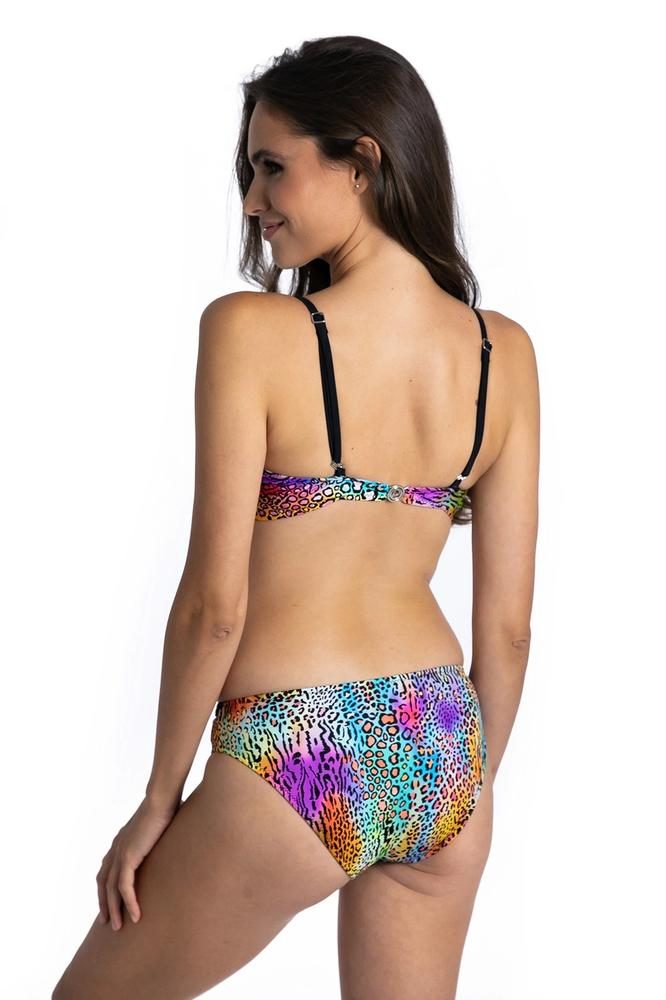 PRIMO DWUCZĘŚCIOWY KOSTIUM KĄPIELOWY BIKINI USZTYWNIANA BARDOTKA I KLASYCZNE MAJTKI 100