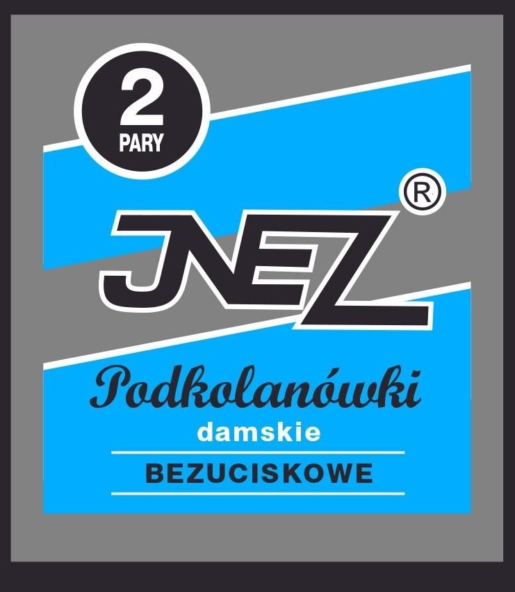 INEZ PODKOLANÓWKI ELASTIL 20 DEN 2 PARY WOREK BEZUCISKOWE