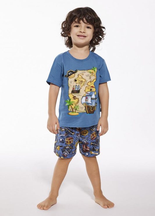 CORNETTE PIŻAMA BOY KIDS 789/112 PIRATES K.REKAW