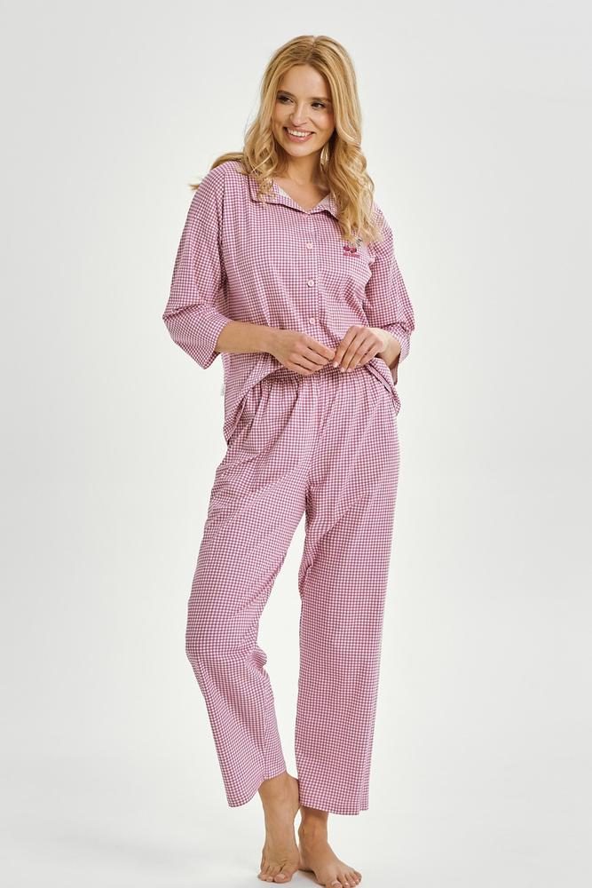 TARO 3435 PIŻAMA DAMSKA DŁUGA JOLIE S-XL KOLEKCJA AW25/26