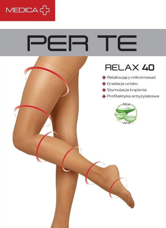 PER TE MEDICA RELAX 40 DEN - RAJSTOPY PRZECIWŻYLAKOWE