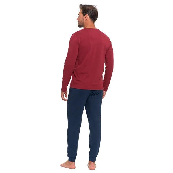MORAJ PIŻAMA MĘSKA PLUS SIZE PDM5100-008 AW2024/25