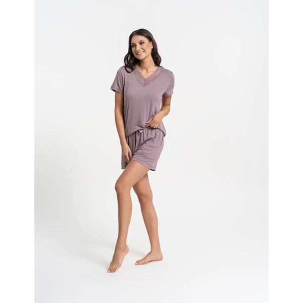 MORAJ PIŻAMA DAMSKA Z WISKOZY PLUS SIZE PDD4700-013 SS/26