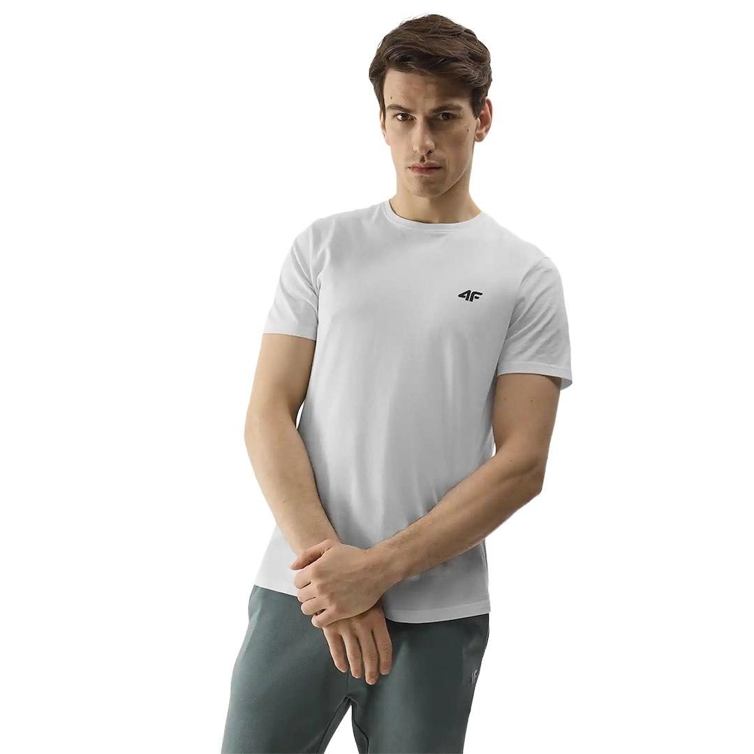 4F T-SHIRT MĘSKI M1154 BIAŁY ROZM.XL 746576-1