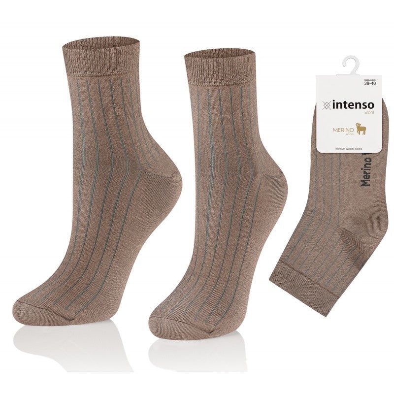SKARPETKI WEŁNIANE DAMSKIE WEŁNY MERINO ART. 0648
