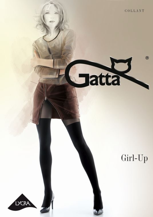 RAJSTOPY DAMSKIE WZORZYSTE, GIRL-UP