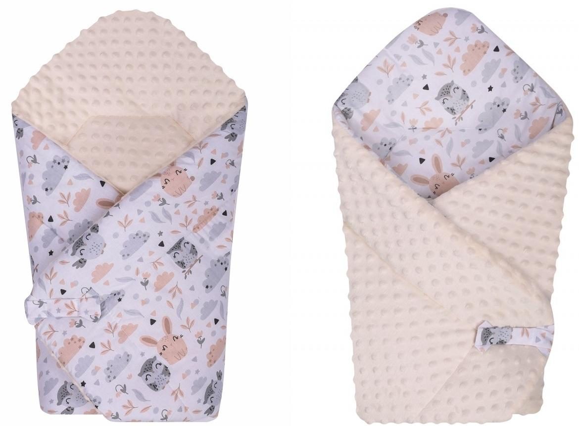 DUETBABY BECIK ROŻEK DWUSTRONNY MINKY KOD 671