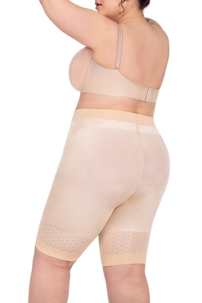 MONA QUEEN SIZE SZORTY MID-WAISTED SMOOTHWEAR