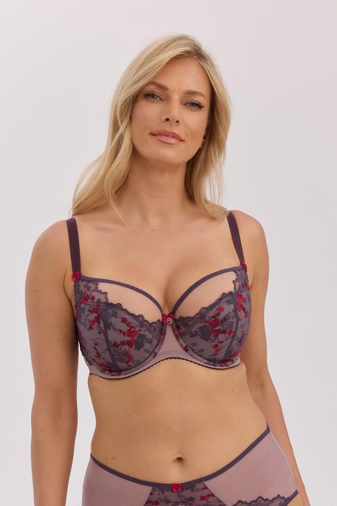 GAIA BIUSTONOSZ SEMI-SOFT BIBIANA BSO 1373 FIOLETOWY