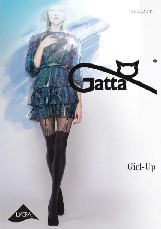 RAJSTOPY DAMSKIE WZORZYSTE, GIRL-UP