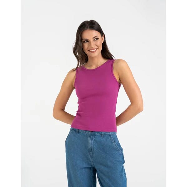 MORAJ KOSZULKA TANK TOP W PRĄŻEK BD900-322