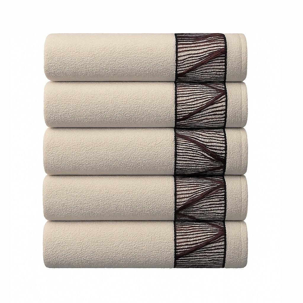 RAJ-POL RĘCZNIK LIVIA KREM + CAPPUCCINO 400GSM 797776, 797783, 797790