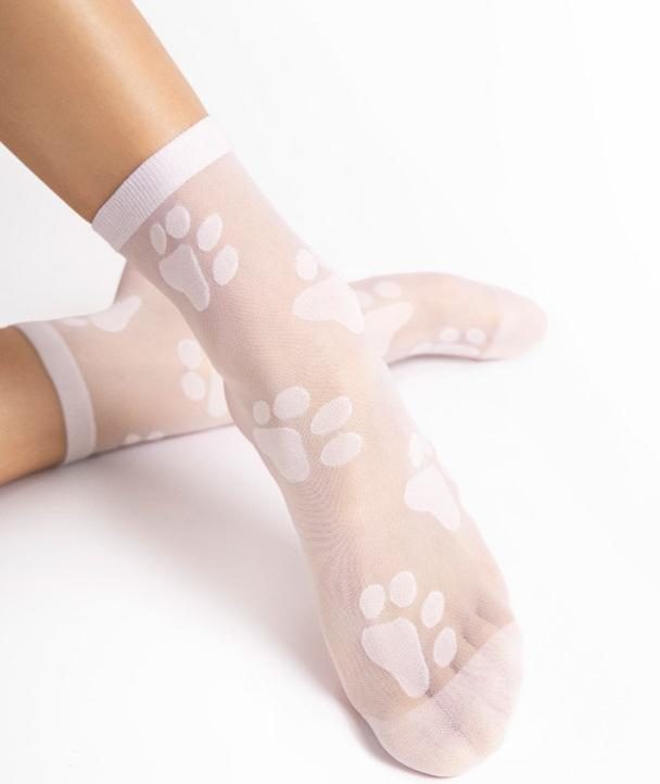 FIORE G 1192 SKARPETKI WZORZYSTE PAWPAW 20 DEN S/S 2025