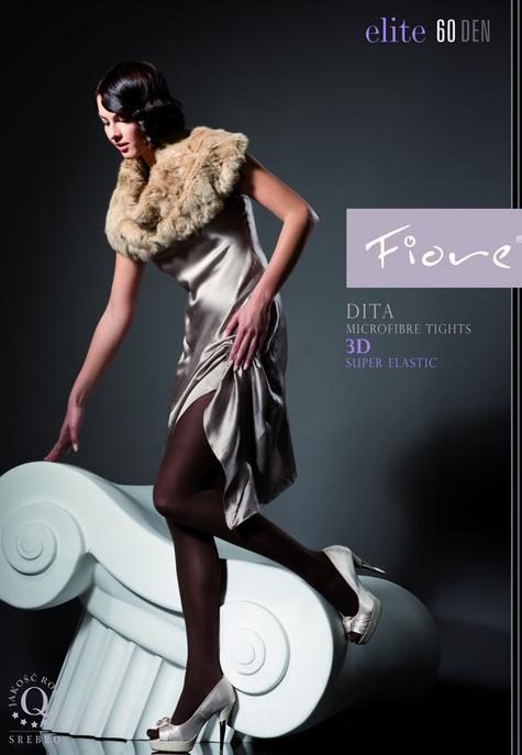 FIORE RAJSTOPY DAMSKIE DITA 60 DEN MICROFIBRA - E5027