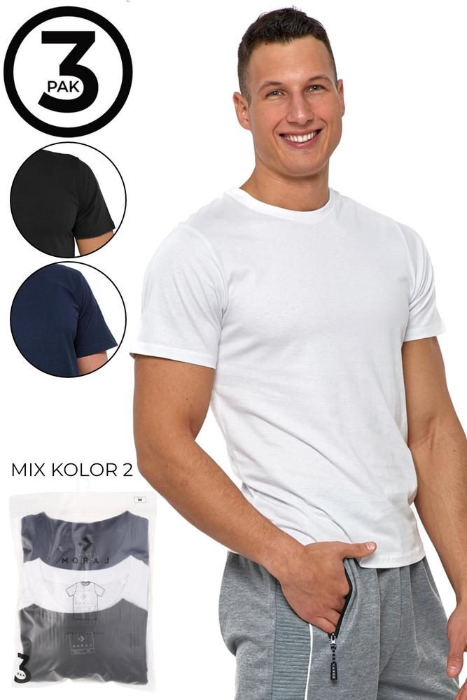 MORAJ T-SHIRT MĘSKI BAWEŁNIANY OTS950-001_3