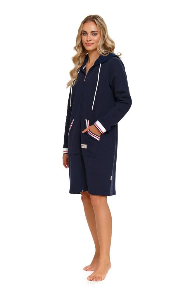 DOCTOR-NAP SZLAFROK DAMSKI SMZ.4508 NAVY BLUE WL26